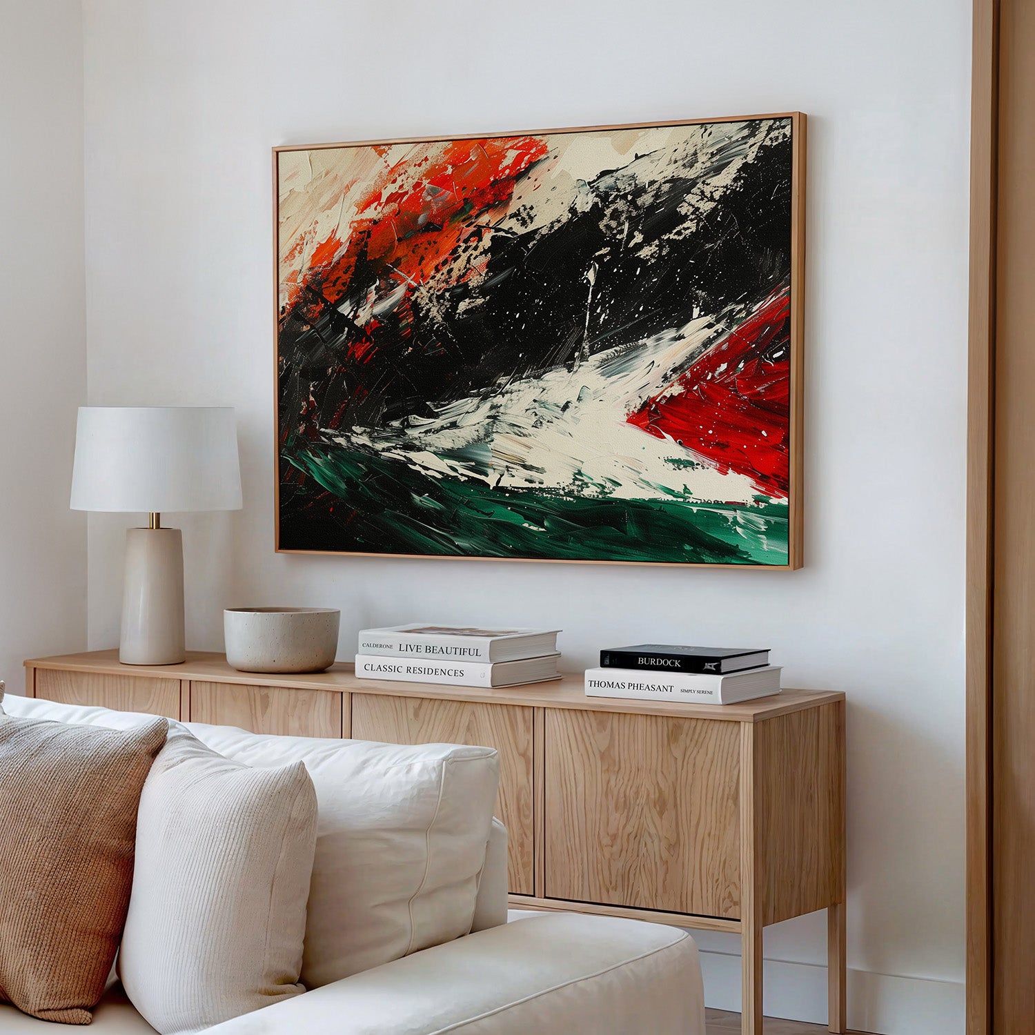Palestinian Flag - Canvas