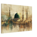 Medina Landscape Canvas Print – Sacred Islamic Art for Your Home - Neanour