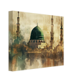 Medina Landscape Canvas Print – Sacred Islamic Art for Your Home - Neanour