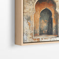 Neutral - Aged Mihrab - Framed Canvas