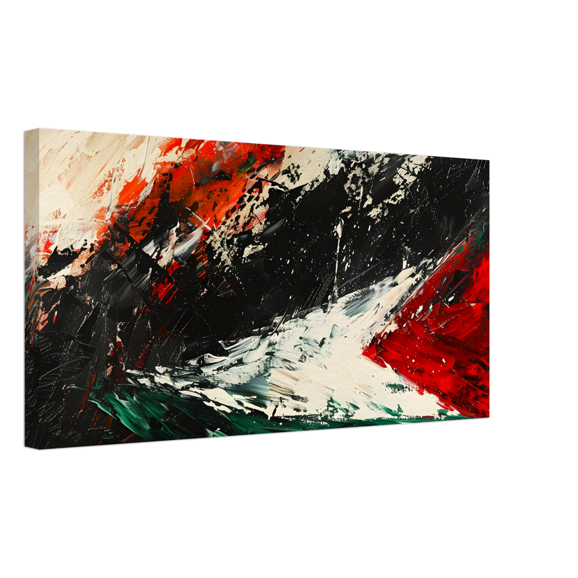 Palestinian Flag Canvas Print – Support Palestine with 30% Donation to Charity - Neanour