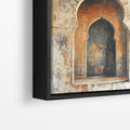 Neutral - Aged Mihrab - Framed Canvas