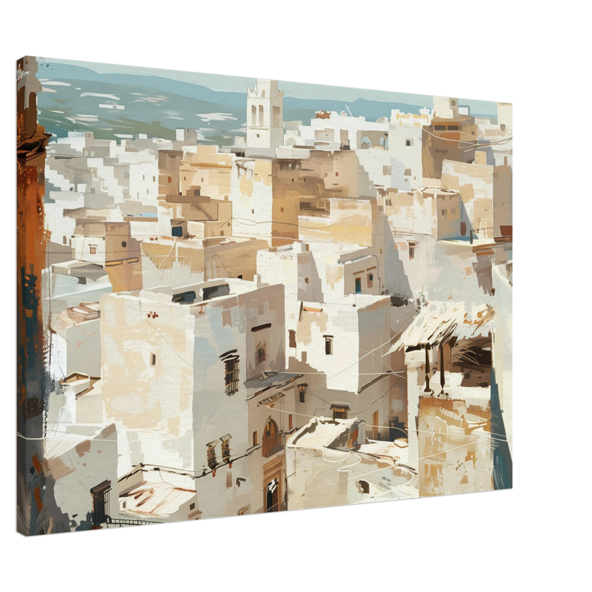 Tetouan Serenity - Landscape Canvas Print - Neanour