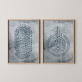 Blue Set of 2 – Ayatul Kursi & Al-Isra’ 17:80