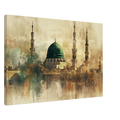 Medina Landscape Canvas Print – Sacred Islamic Art for Your Home - Neanour