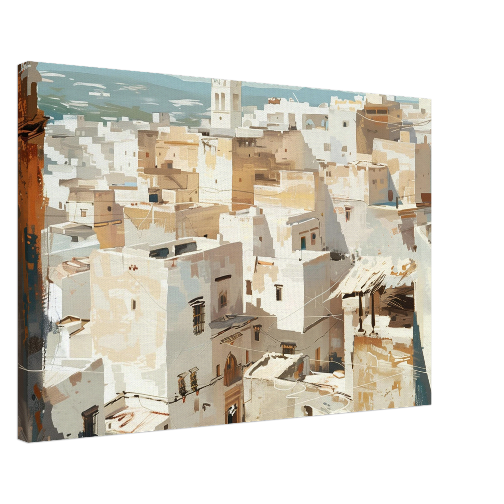 Tetouan Serenity - Landscape Canvas Print - Neanour