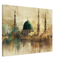 Medina Landscape Canvas Print – Sacred Islamic Art for Your Home - Neanour