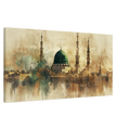 Medina Landscape Canvas Print – Sacred Islamic Art for Your Home - Neanour