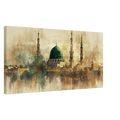 Medina Landscape Canvas Print – Sacred Islamic Art for Your Home - Neanour