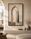House of Tranquility angled framed canvas product view