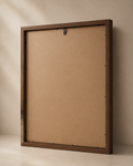 Back of House of Tranquility framed canvas with a small hanging hook